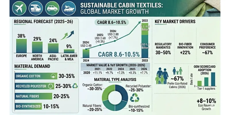 Sustainable Cabin Textiles Market 2026–2033: Data-Driven Growth, Regional Dynamics & Future Projections
